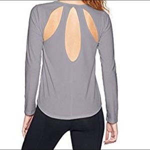 Under Armour open back, long sleeve shirt. Medium